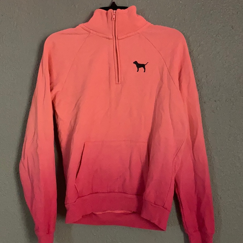 PINK Pink Ombré 1/4 Zip